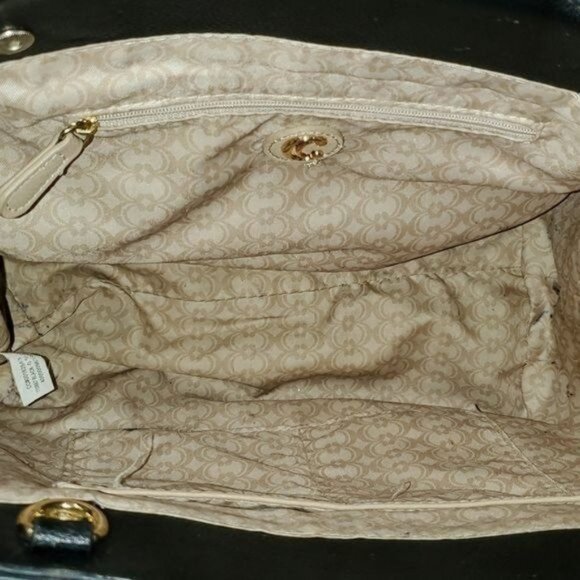 Charming Charlie Bag Shoulder Tote Handbag Black Vegan Leather WOMEN'S WOMAN'S - Picture 11 of 14